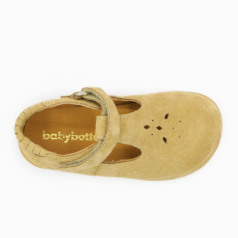 Babybotte Paris Velcros Beige