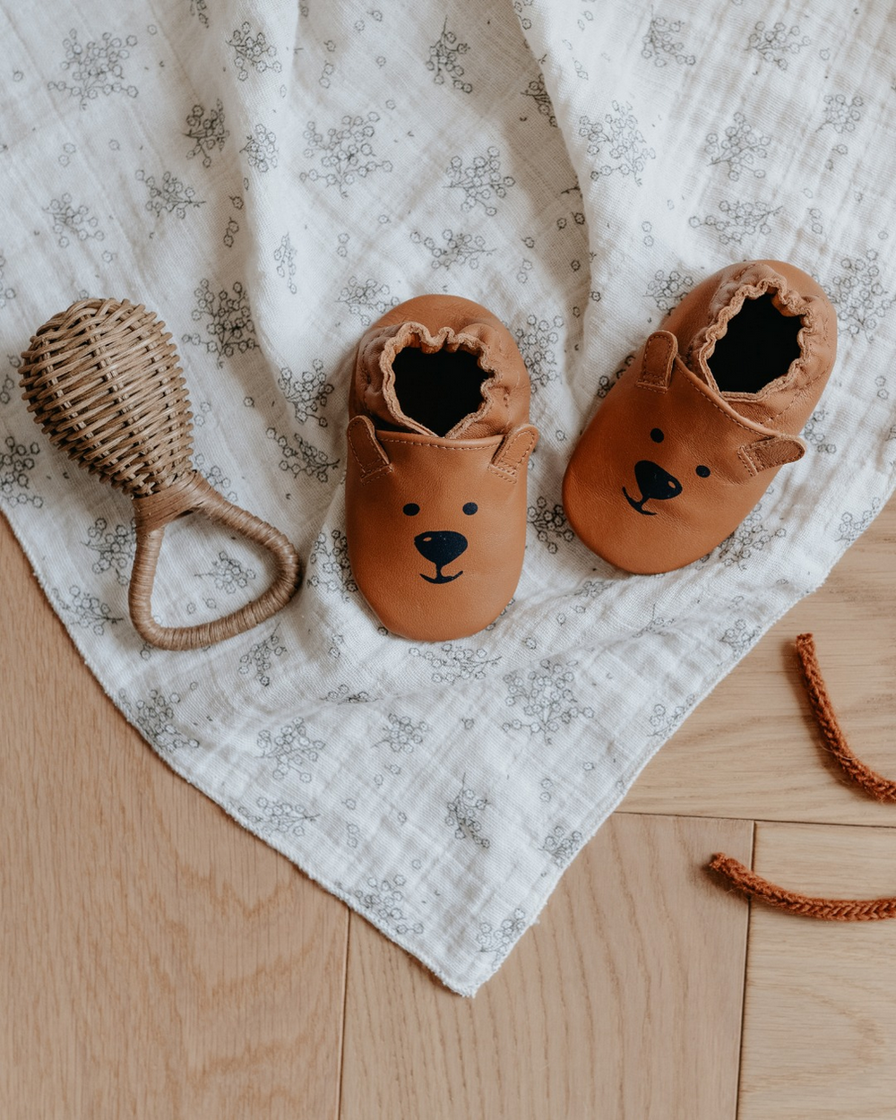 Robeez Chaussons Sweety Bear Camel