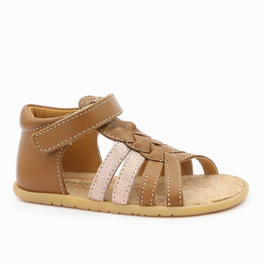 Babybotte Tourbillon Velcros Cognac