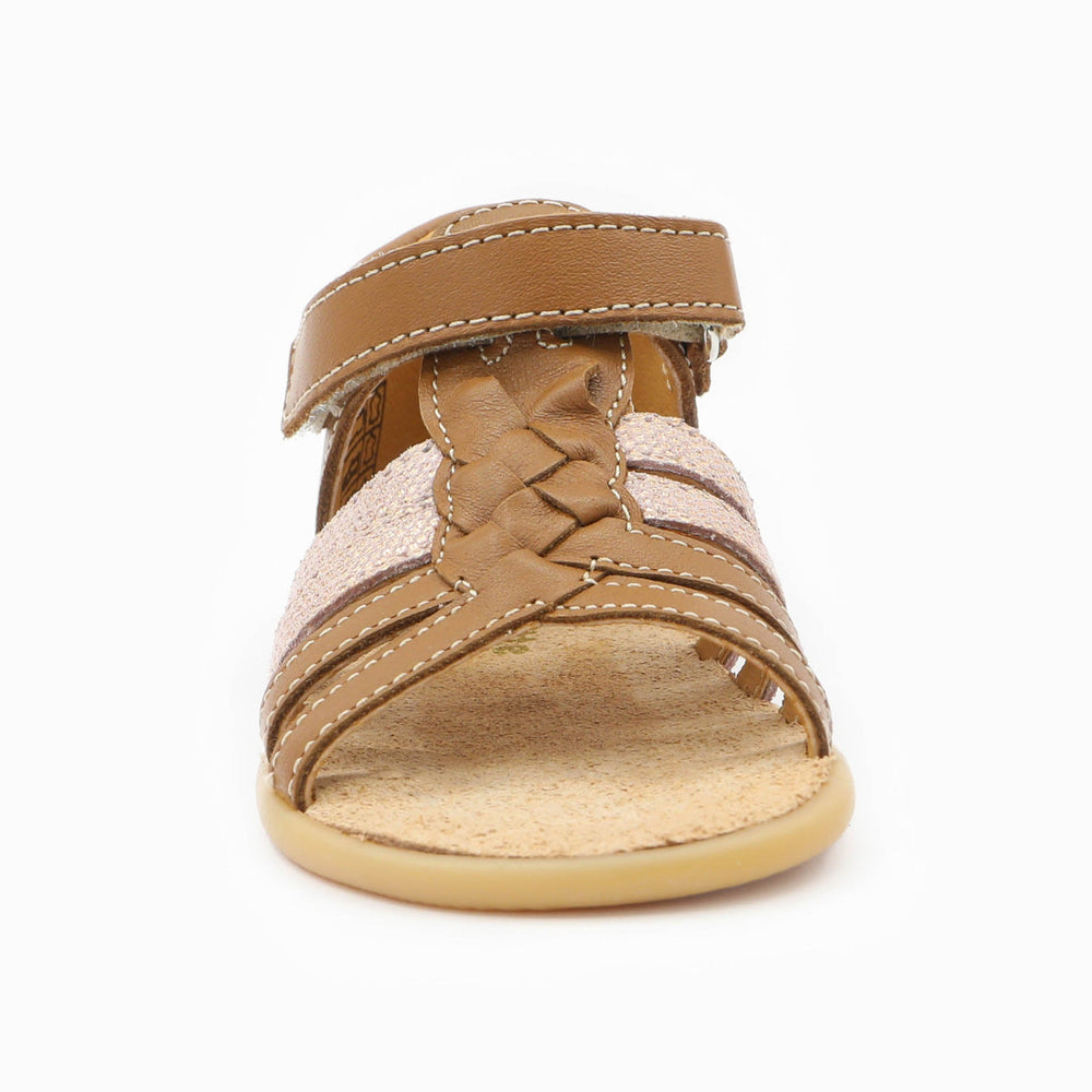 Babybotte Tourbillon Velcros Cognac
