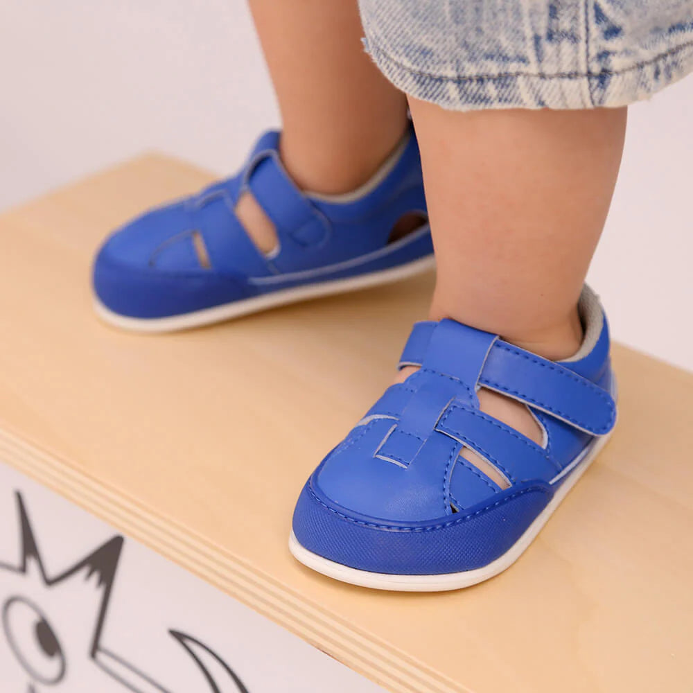 Zapato Feroz Feroz Irta Azul Royal Microfibra