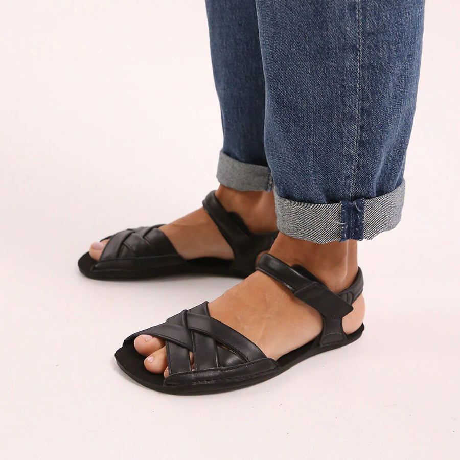 Zapato Feroz Adulto Freekers Gandia Negro Serraje