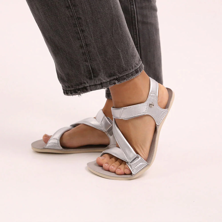 Zapato Feroz Adulto Oliva Plata Microfibra