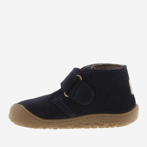 Victoria Barefoot Bosco Bottine Velcro Marino