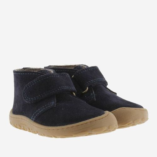 Victoria Barefoot Bosco Bottine Velcro Marino