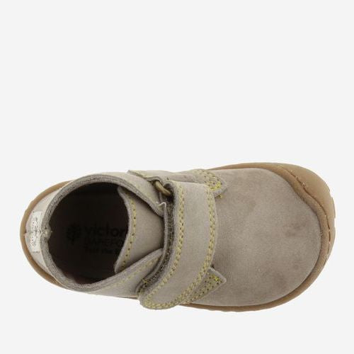 Victoria Barefoot Bosco Bottine Velcro Taupe