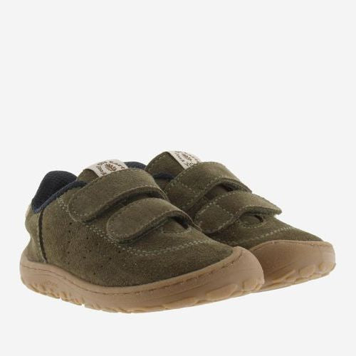Victoria Barefoot Bosco Velcros Ante Kaki