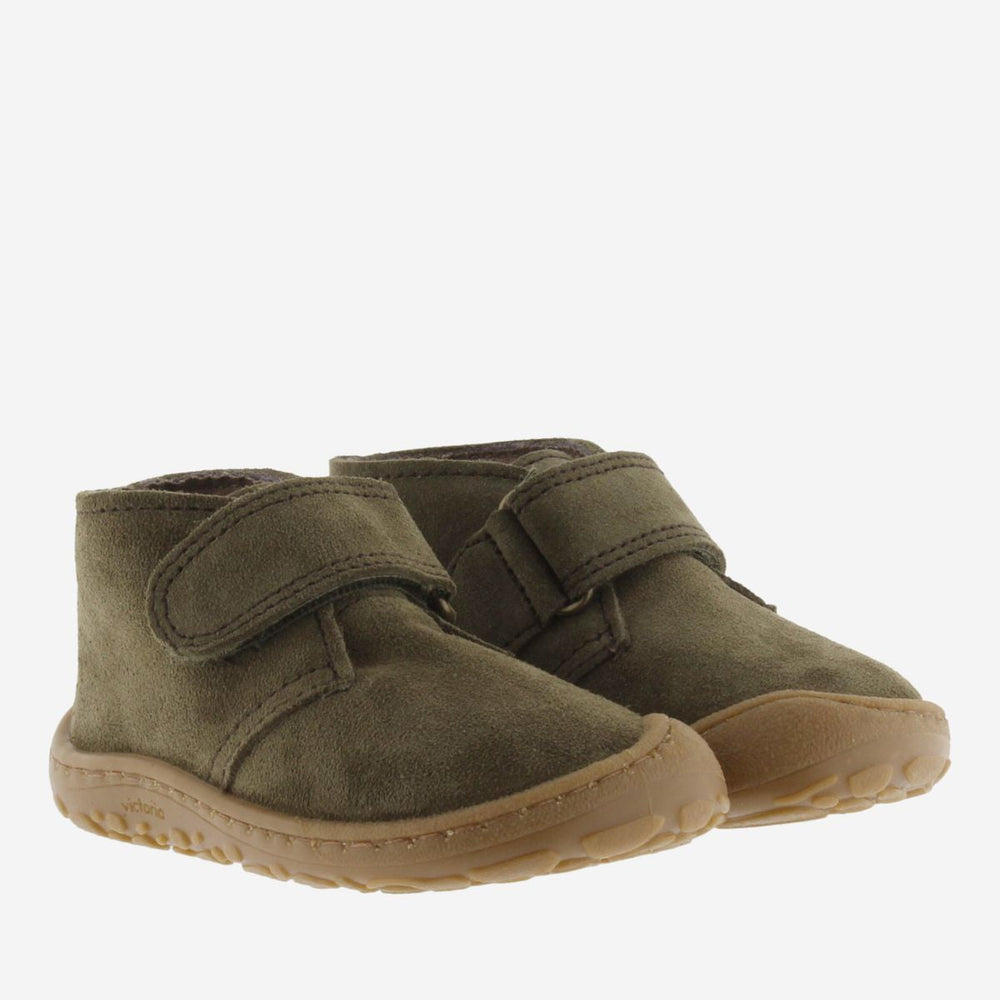 Victoria Bosco Barefoot Botin Serraje Kaki