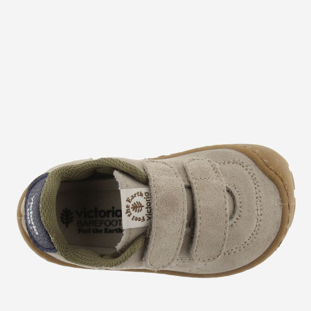 Victoria Bosco Barefoot Serraje Contraste Taupe