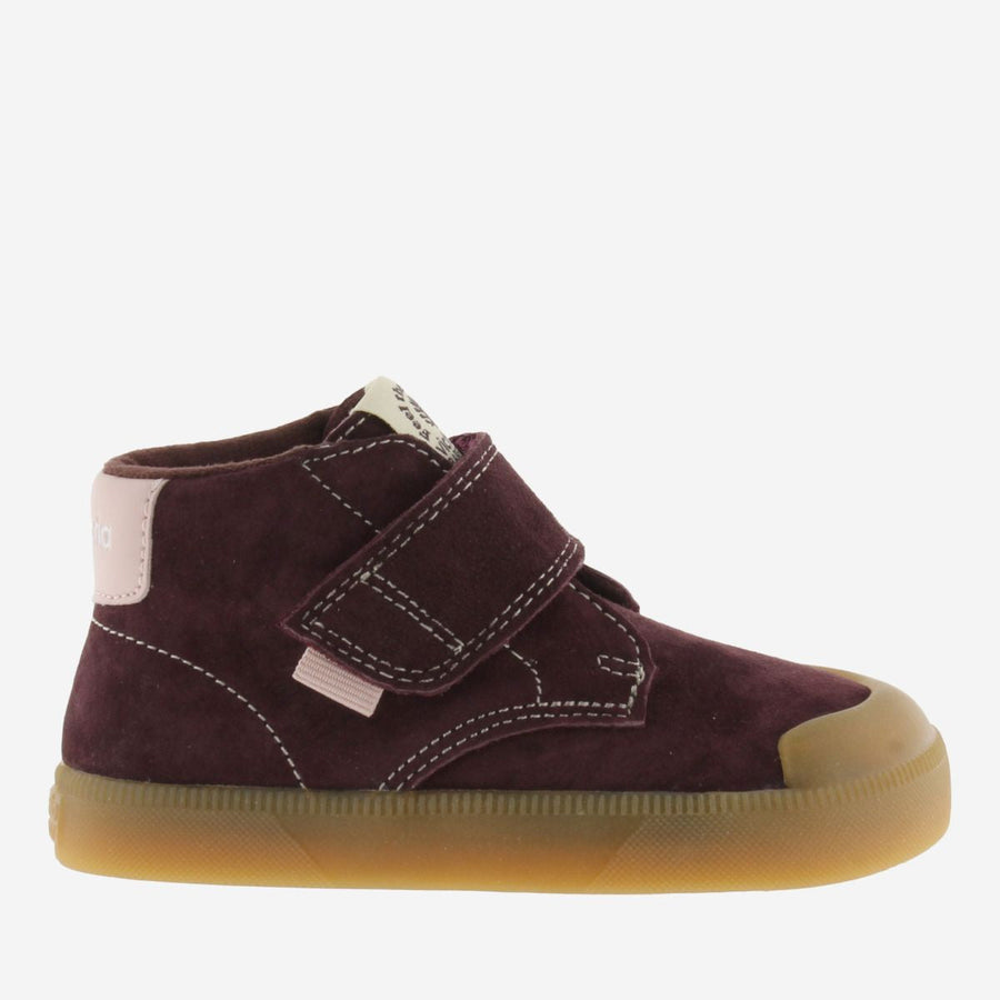 Victoria Oliver Barefoot Botin Serraje Burdeos