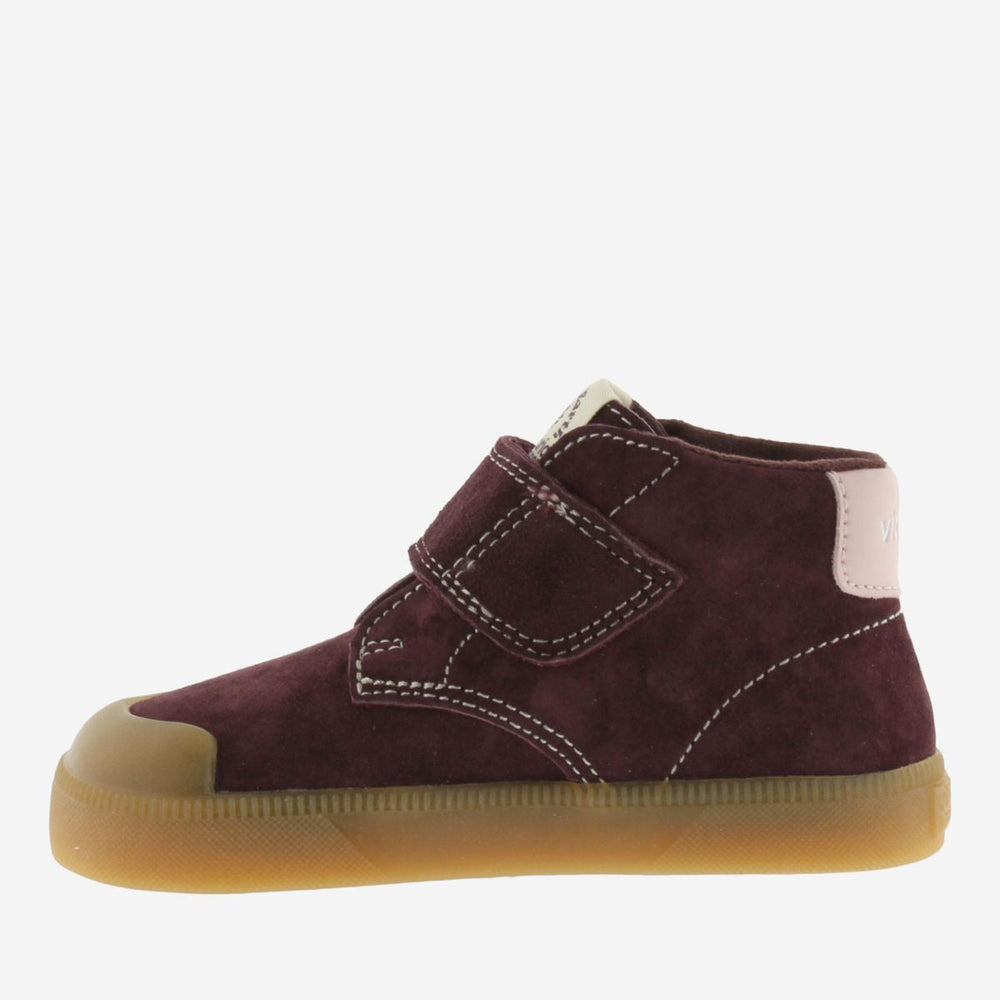 Victoria Oliver Barefoot Botin Serraje Burdeos