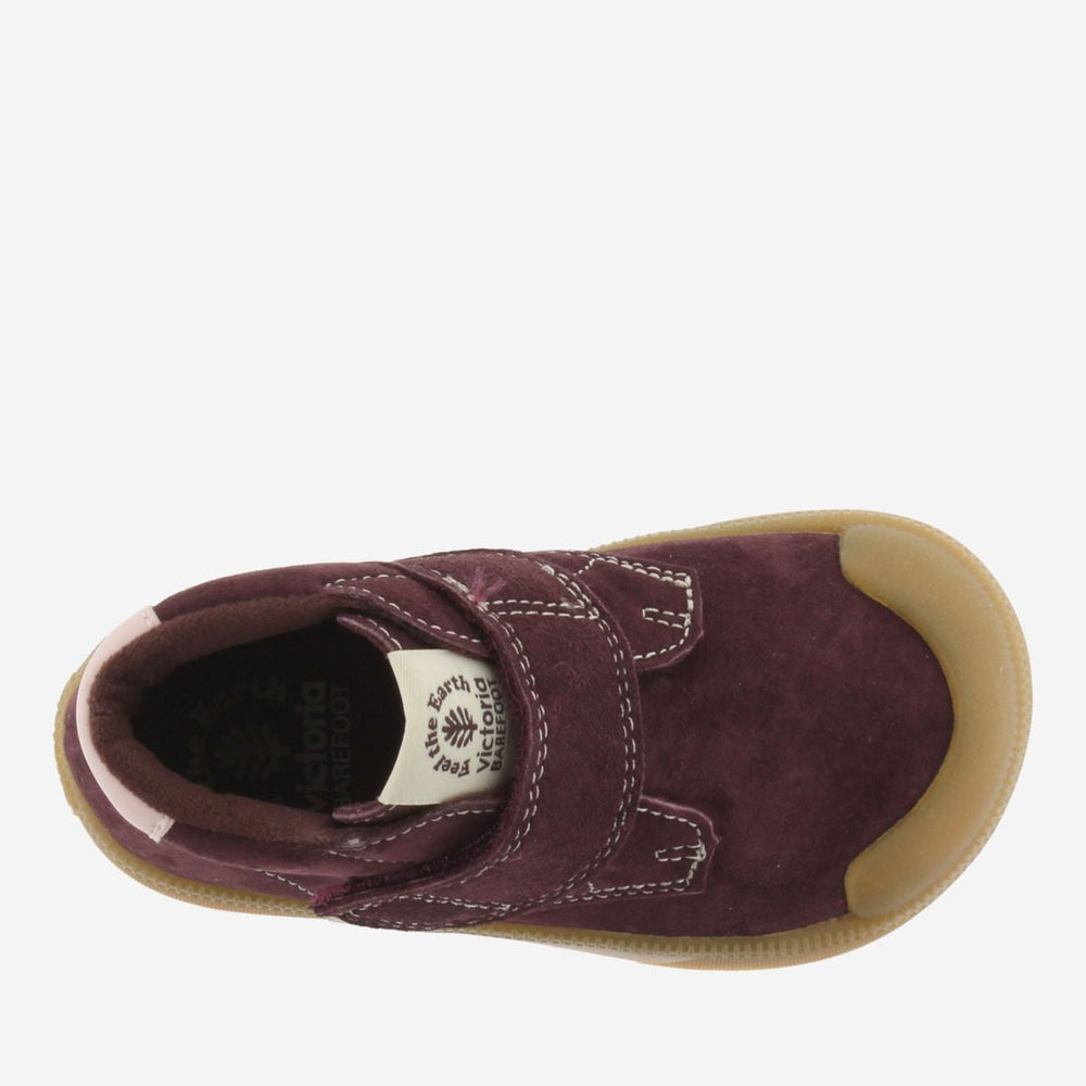 Victoria Oliver Barefoot Botin Serraje Burdeos