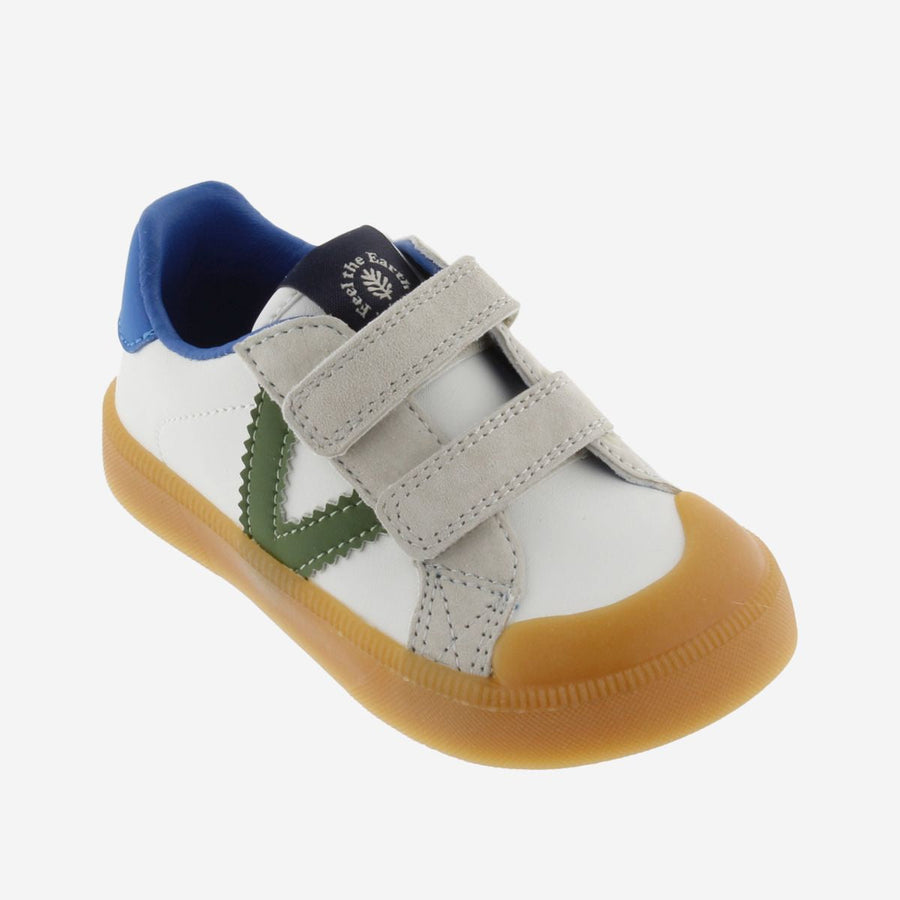 Victoria Oliver Barefoot Tiras Efecto Piel Azul
