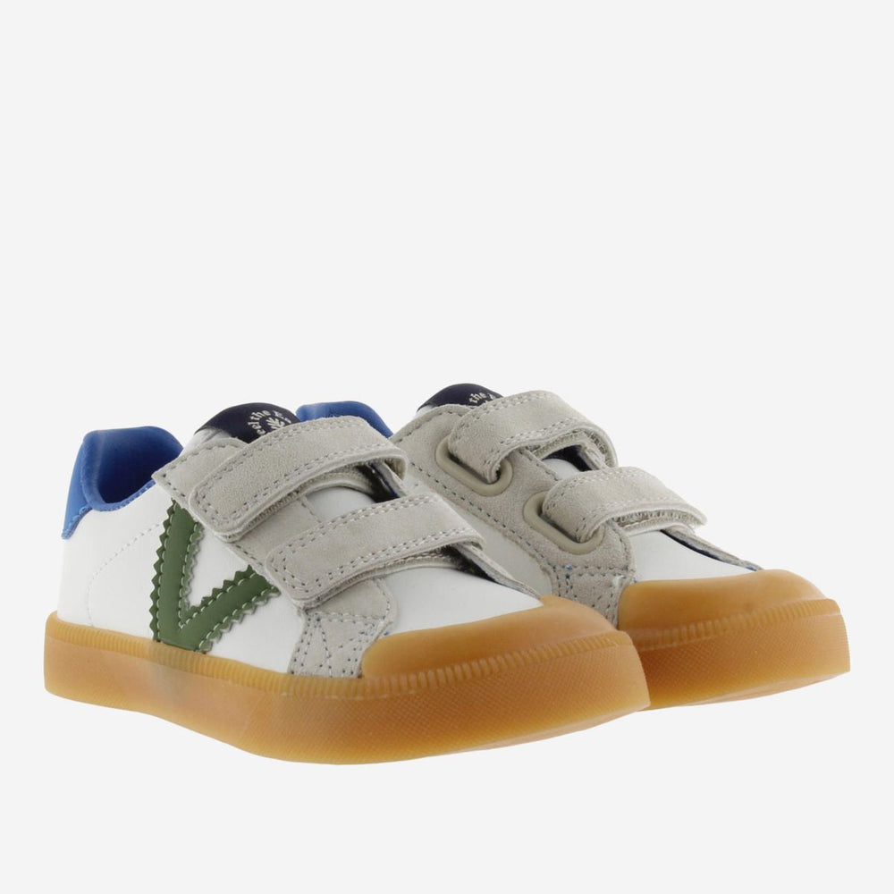 Victoria Oliver Barefoot Tiras Efecto Piel Azul