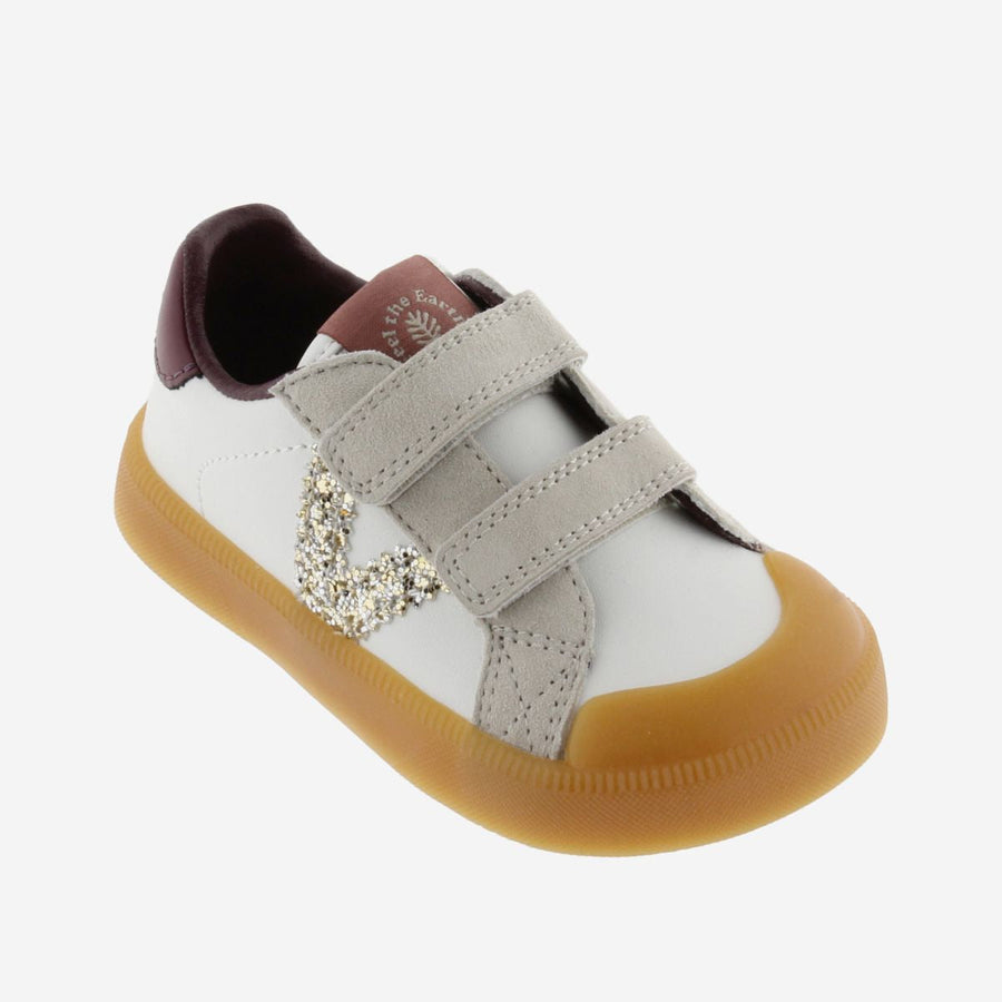 Victoria Oliver Barefoot Tiras Efecto Piel Burdeos