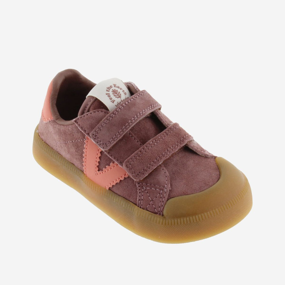 Victoria Oliver Barefoot Tiras Serraje Malva