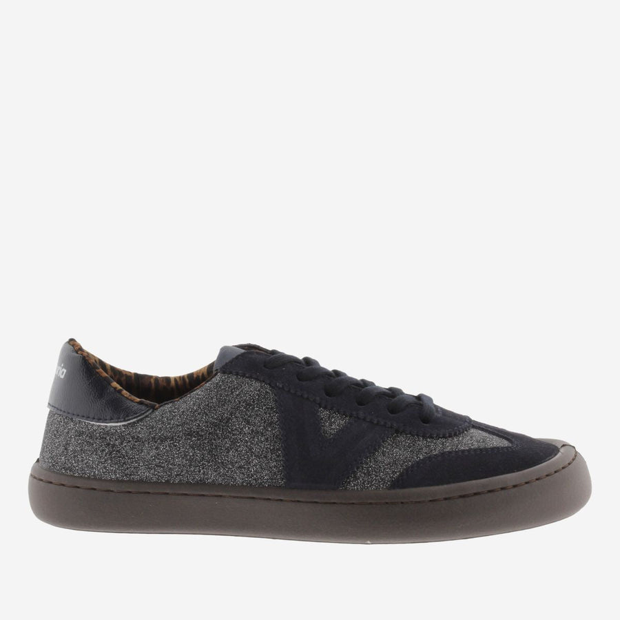 Victoria Olmo Barefoot Adulte Glitter & Serraje Antracita