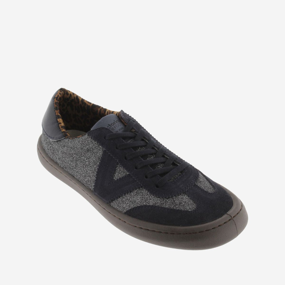Victoria Olmo Barefoot Adulte Glitter & Serraje Antracita