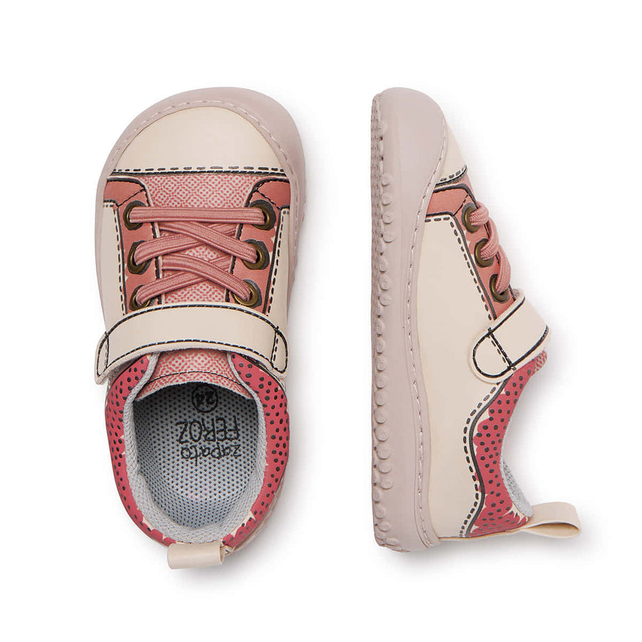Zapato Feroz Rockers Paterna Cómic Rosa